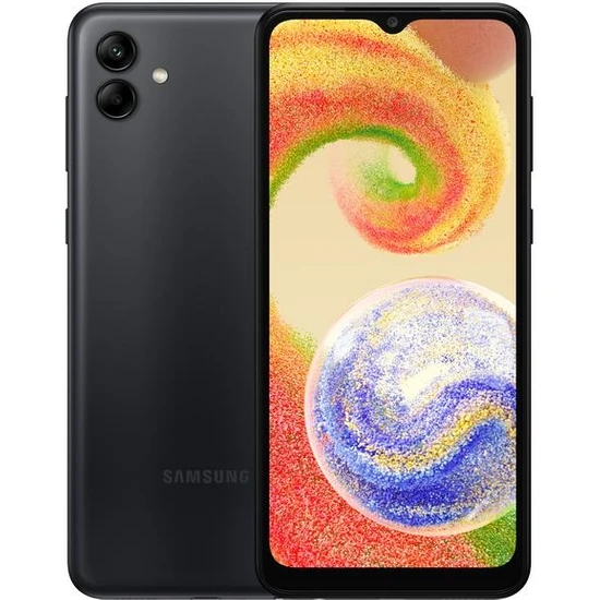 Samsung Galaxy A04 128 GB 4 GB Ram (Samsung Türkiye Garantili) Siyah